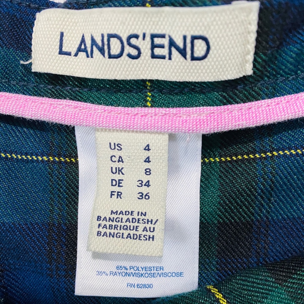 2/$36 Land’s End Pleated Skirt - Picture 3 of 3